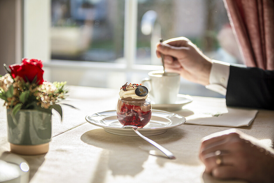 Ob Znüni, Dessert oder ein Kuchen am Nachmittag – im Restaurant Lindenhof hat der Kaffee als Begleiter einen festen Platz.