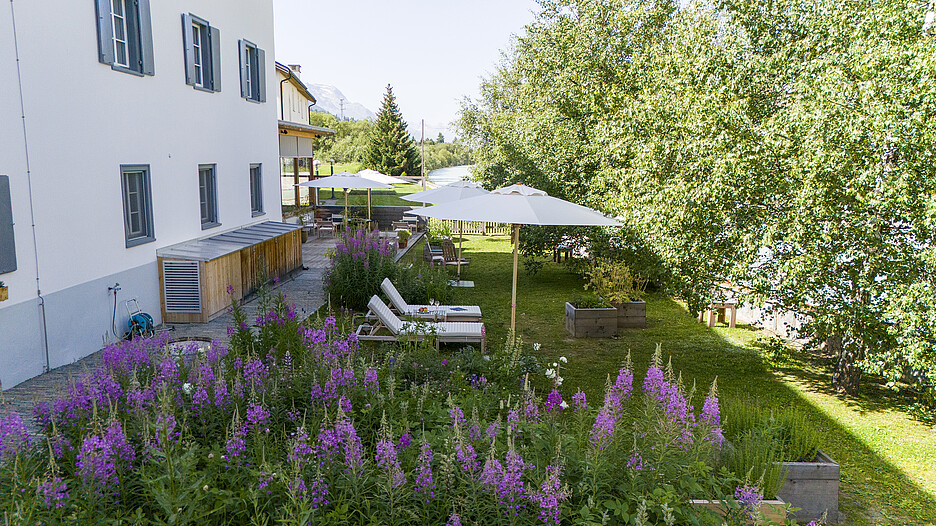 Garten Hotel Krone La Punt.