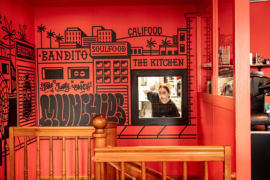 Das Burrito Bandito in der Berner Altstadt wurde letztes Jahr eröffnet und serviert Streetfood aus Los Angeles – wahlweise zum Genuss vor Ort oder als Take-away für unterwegs.