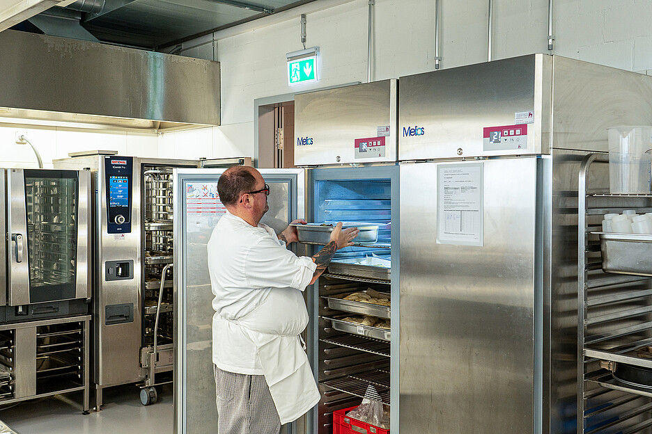 Bei der Planung achtete die Heer AG auf ausreichend Kühleinheiten für das tägliche Mise-en-Place.