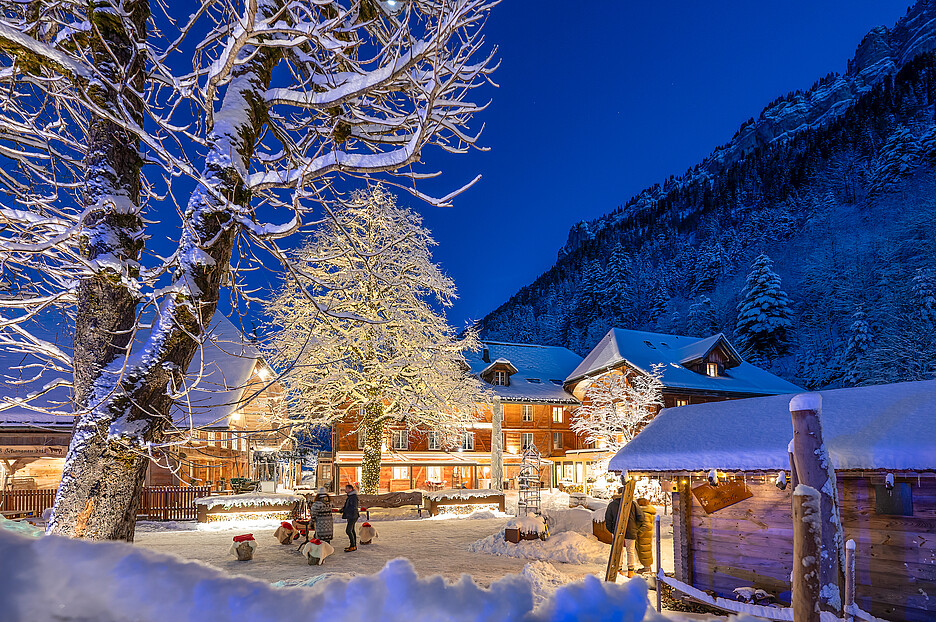 Hotel und Landgasthof Kemmeriboden Bad erstrahlt im neuen Glanz.