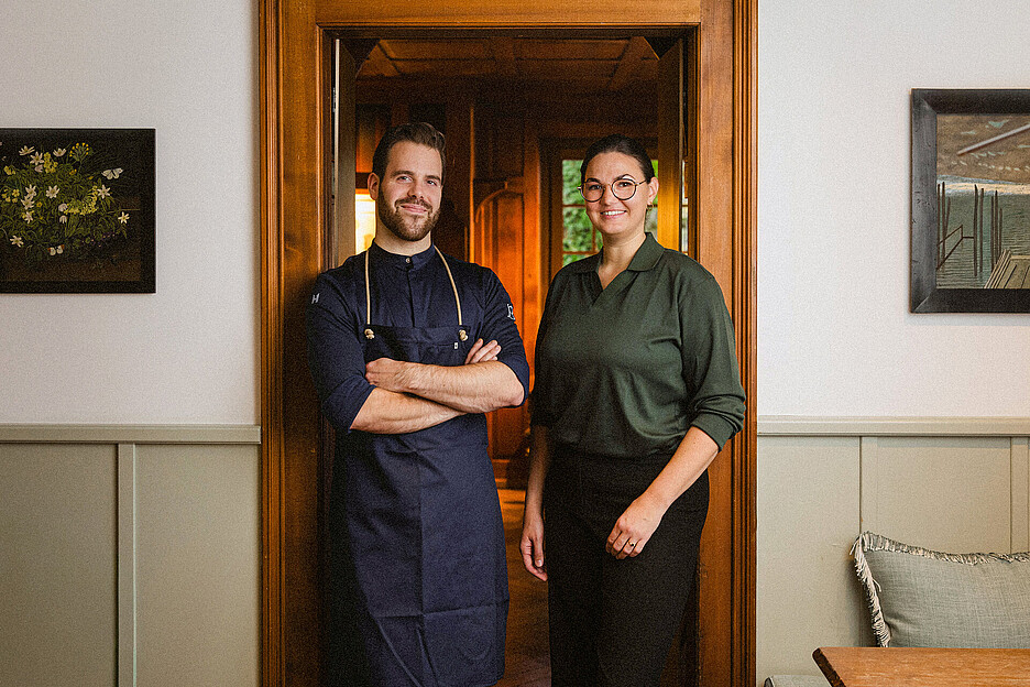 Nicolas Schröder und Fabiola Reimund