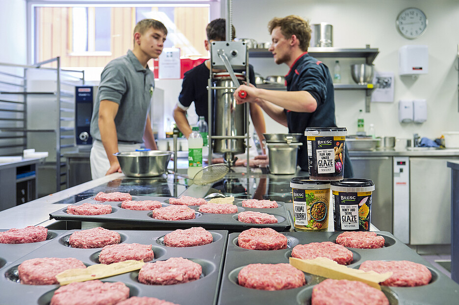 Besonders beliebt war das Wursten, nur die wenigsten hatten das in ihren Betrieben bereits gemacht.