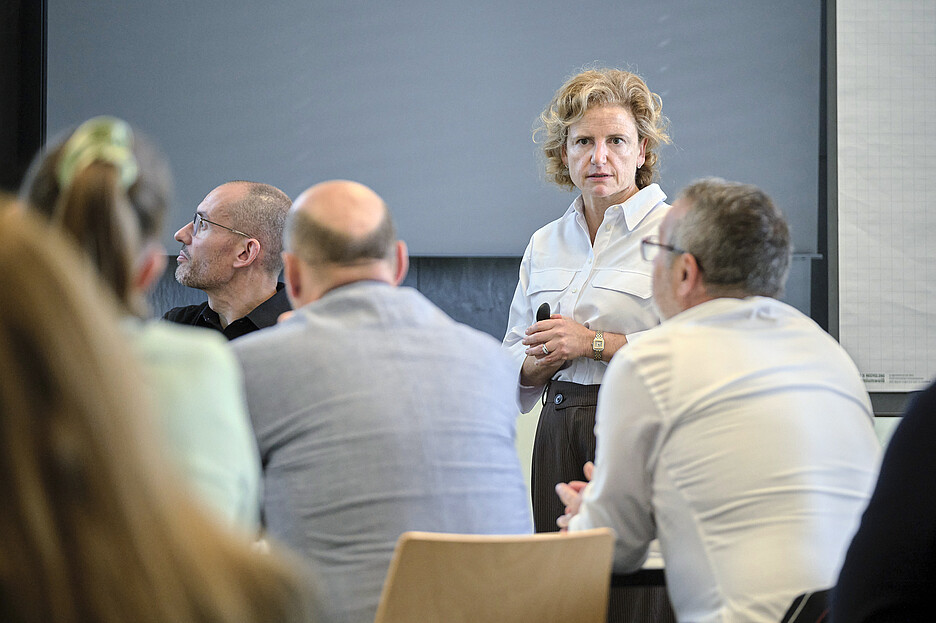 Francesca La Chiusa, Sales Director Europe, erläuterte zu Beginnder Veranstaltung die Technik und die Idee hinter den Geräten vonAlto-Shaam.