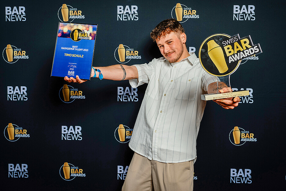 Best Barkeeper Talent: Timo Schulz Bar Capitol, Luzern