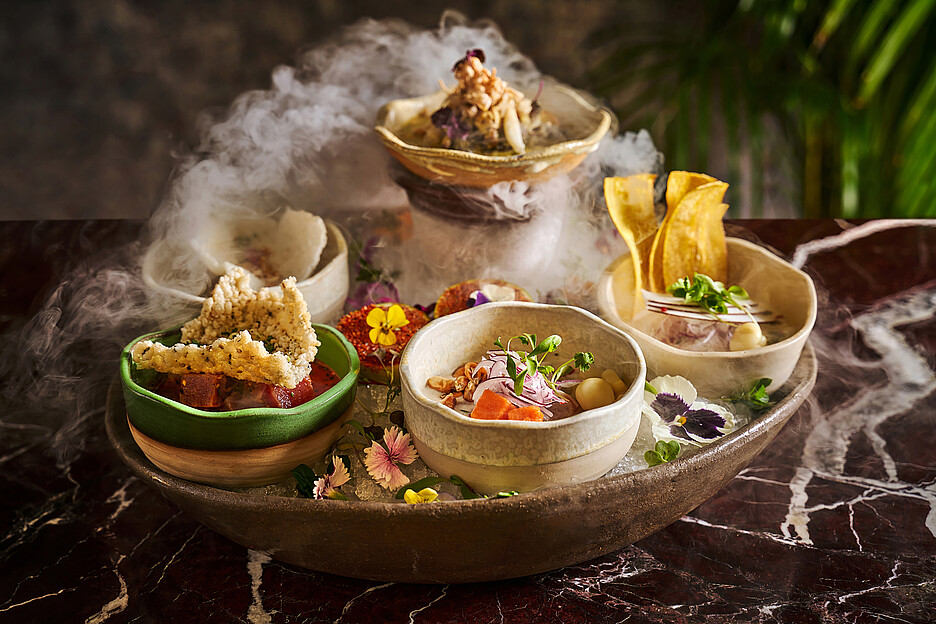 Spanische Klassiker, neu gedacht  Das Hotel verfügt über mehrere erstklassige Restaurants, die nicht protzen, sondern kuratieren.