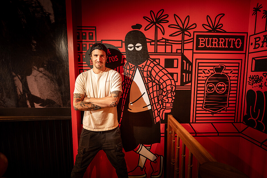 Vom Foodtruck zum Restaurant: Sam Sager entwickelt sein Konzept Burrito Bandito seit acht Jahren kontinuierlich weiter.