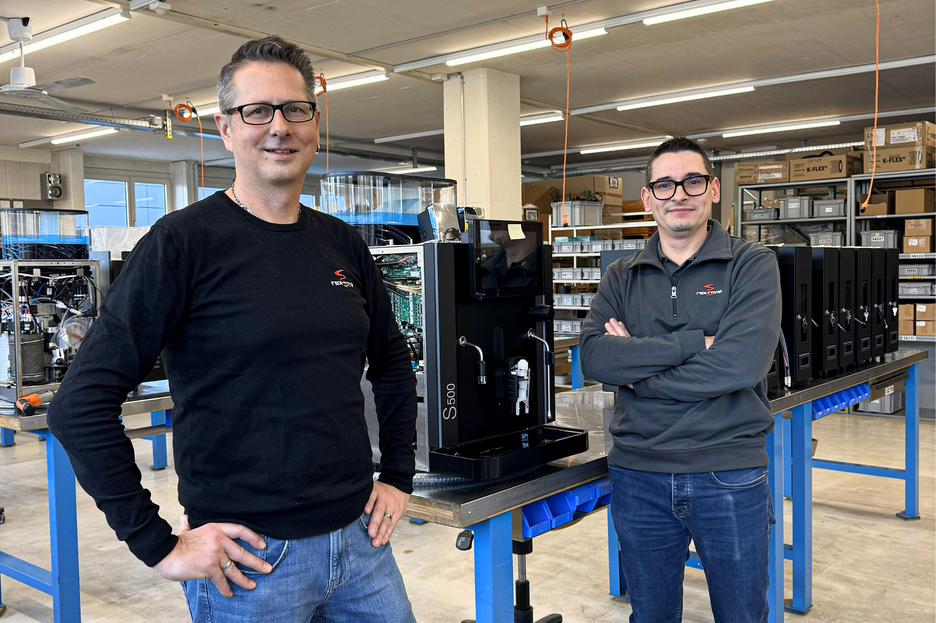 Michel Krüttli (l.) und Oliver Fitze