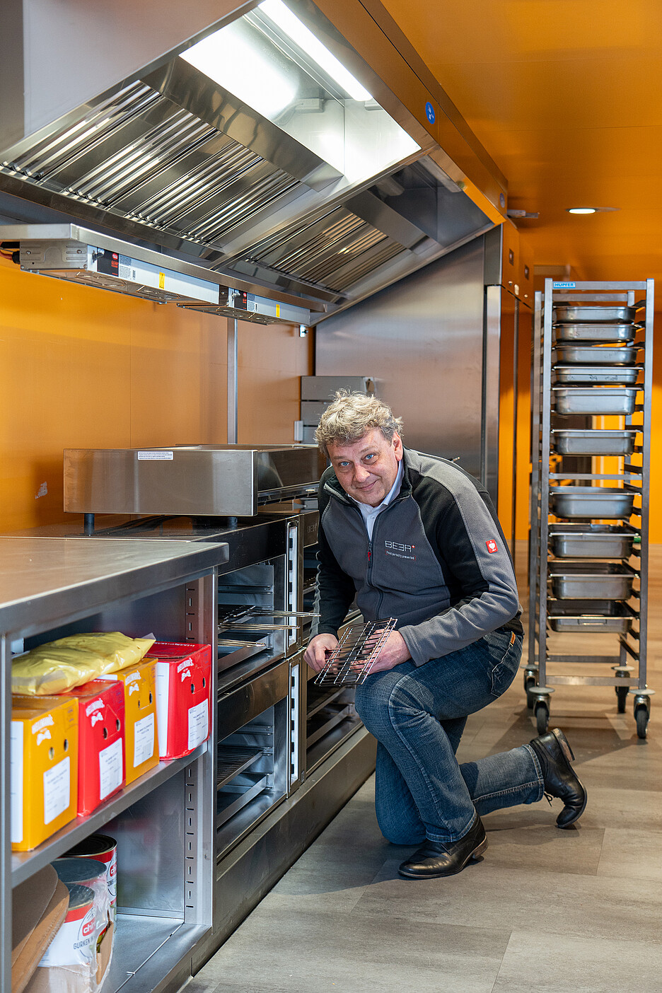 Daniel Kyburz, Projektmanager Planung bei der Beer Grill AG, hat in den letzten Monaten eng mit dem Team vom Stadion und der Pius Nadler AG zusammengearbeitet.