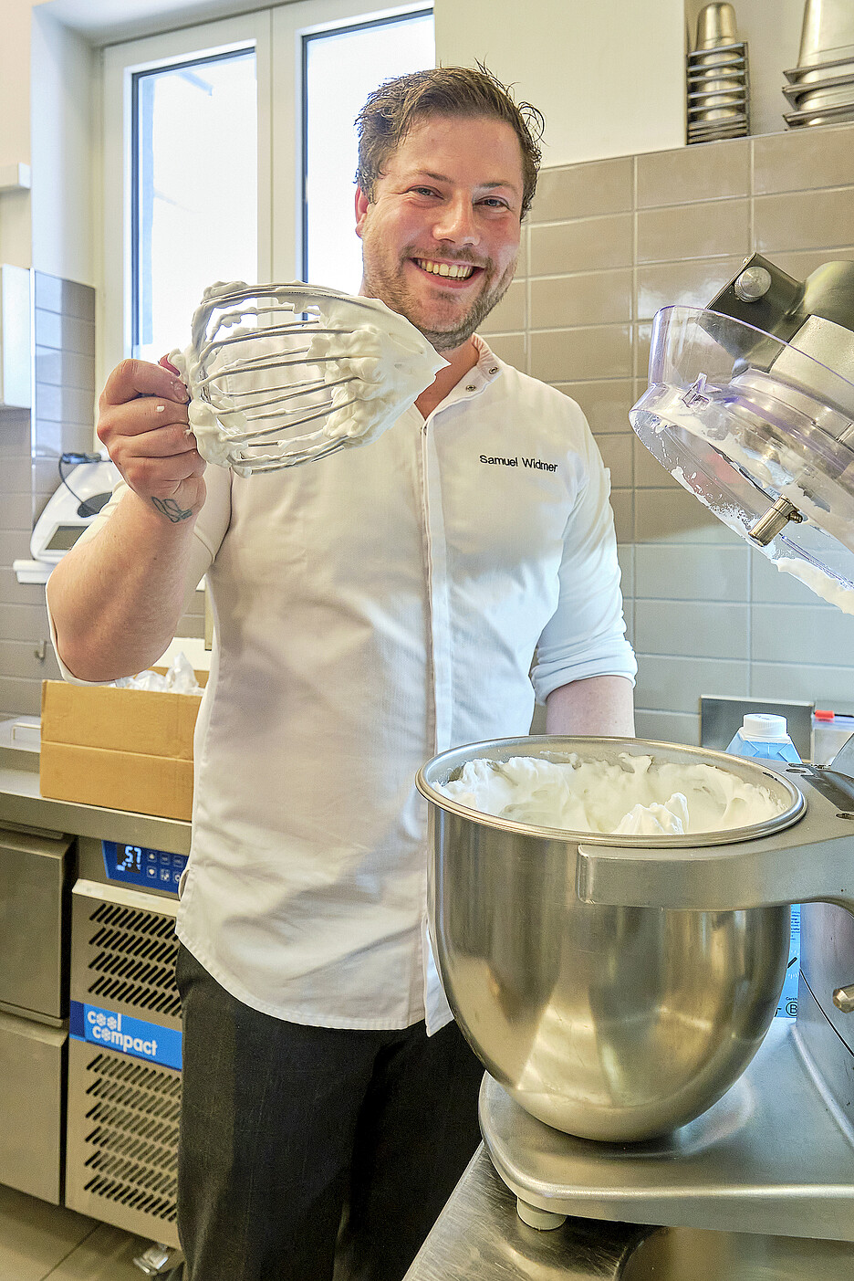 Auch Eischnee lässt sich mit OGGS Aquafaba problemlos herstellen.