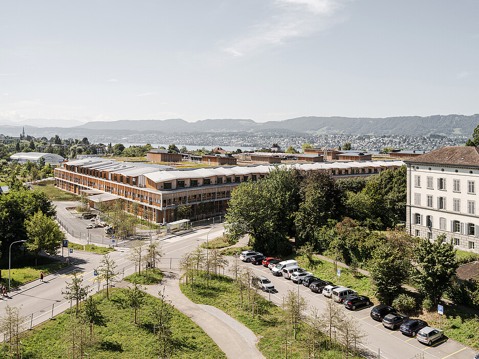 Das Architekturbüro Herzog & de Meuron hat den Neubau des Kinderspitals entworfen, das im November 2024 eröffnet wurde.