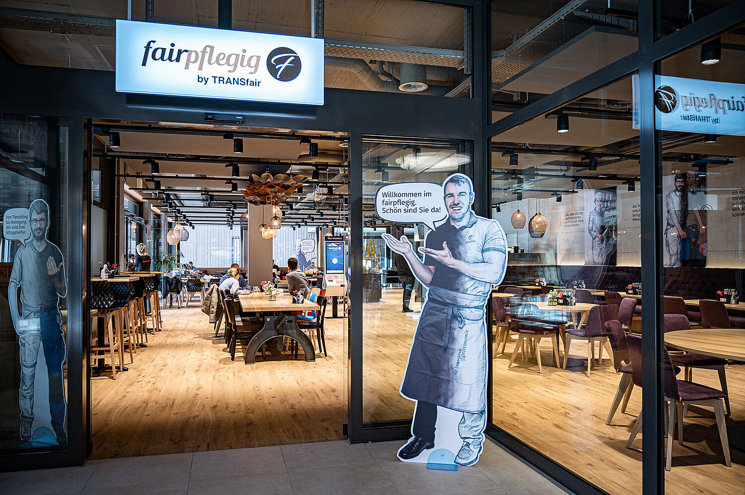 Eröffnung des TRANSfair Restaurant «fairpflegig» in Steffisburg:  gourmetmedia