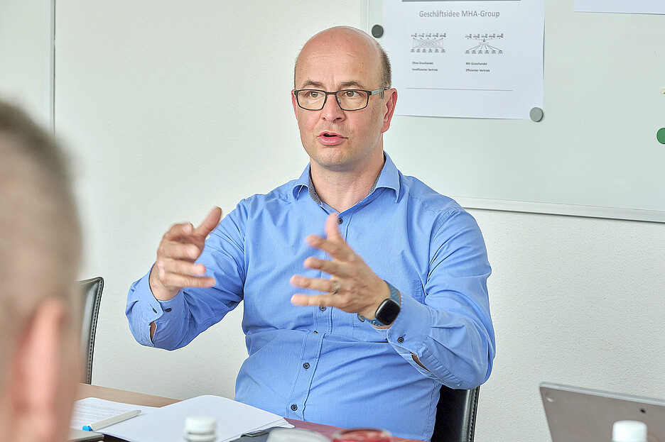 Tobias Kofmel, Geschäftsführer der Hupfer AG.