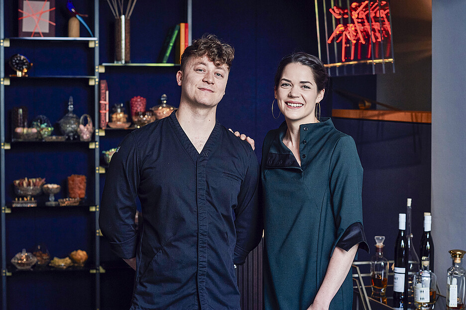 Joël Ellenberger und Susanne Schneider.