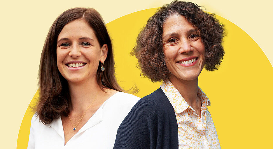 Andrea Maffioletti (l.) und Sarah Peyrard.