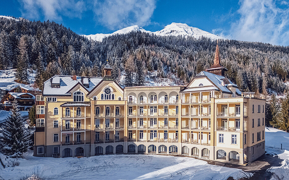 Hotel Joseph's House Davos, Winter, Frontansicht