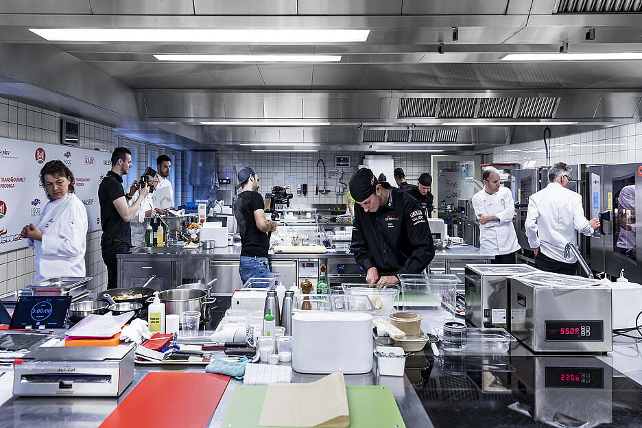 Am 31. März 2022 kochten neun junge Kochtalente in Baden um den Sieg bei «gusto22».