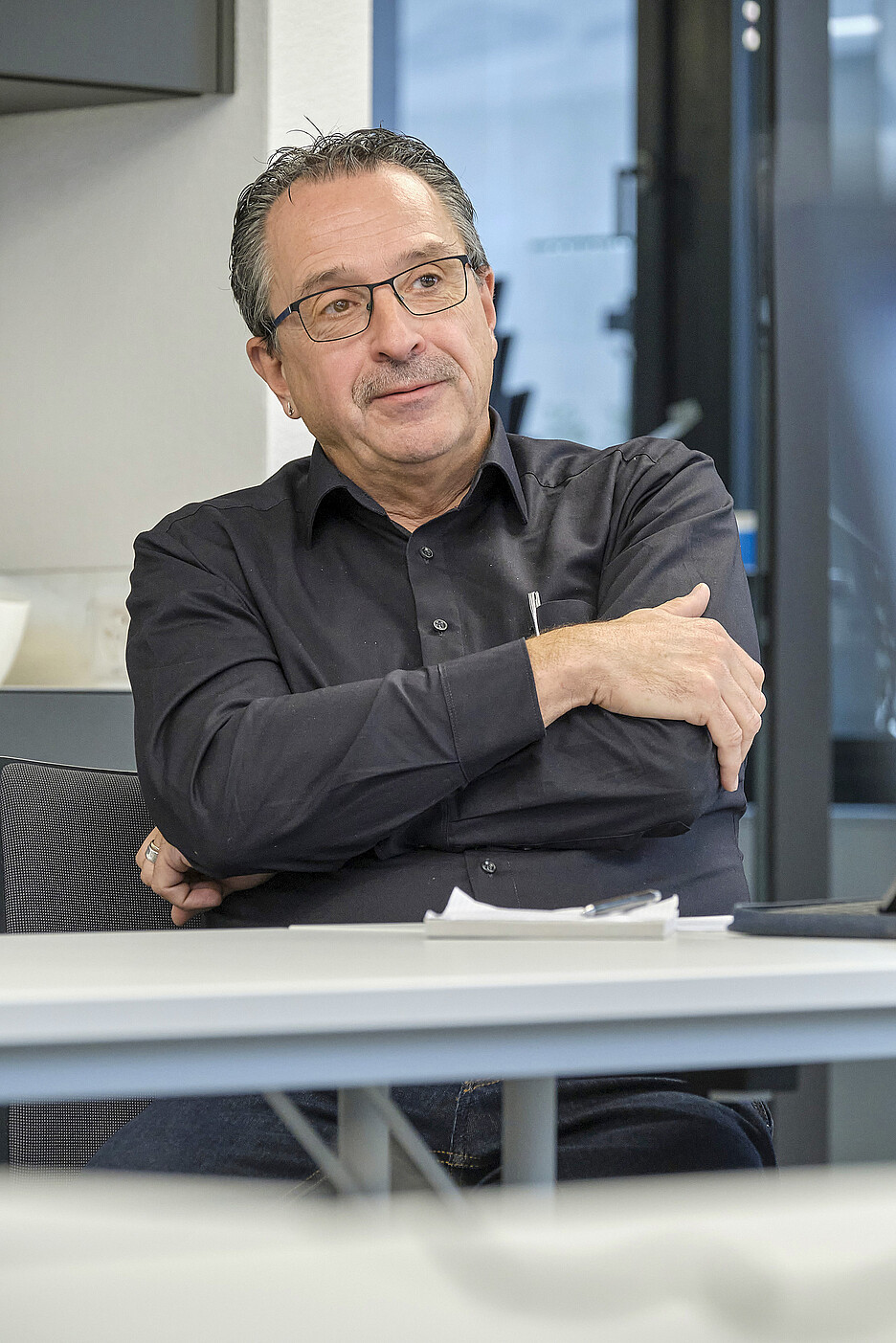 Bruno Ulrich, Verkaufsleiter bei der Rieber Alinox AG